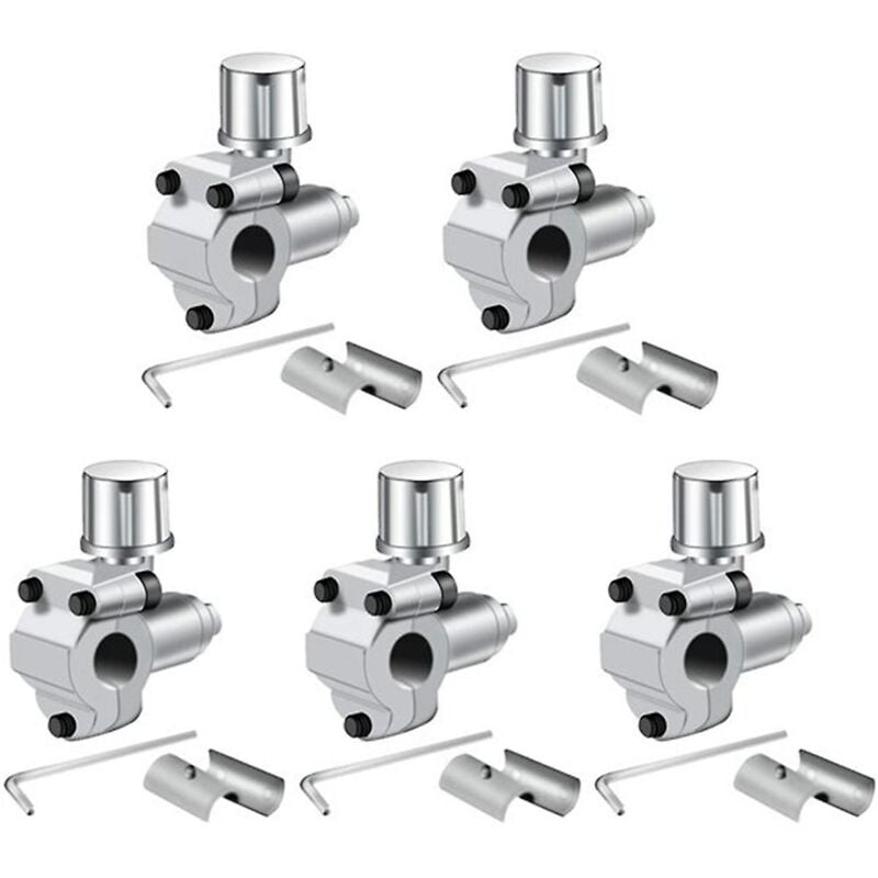Sunxury - 5pcs Bpv-31 Piercing Valve Pour Climatiseurs Hvac 1/4inch,5/16inch