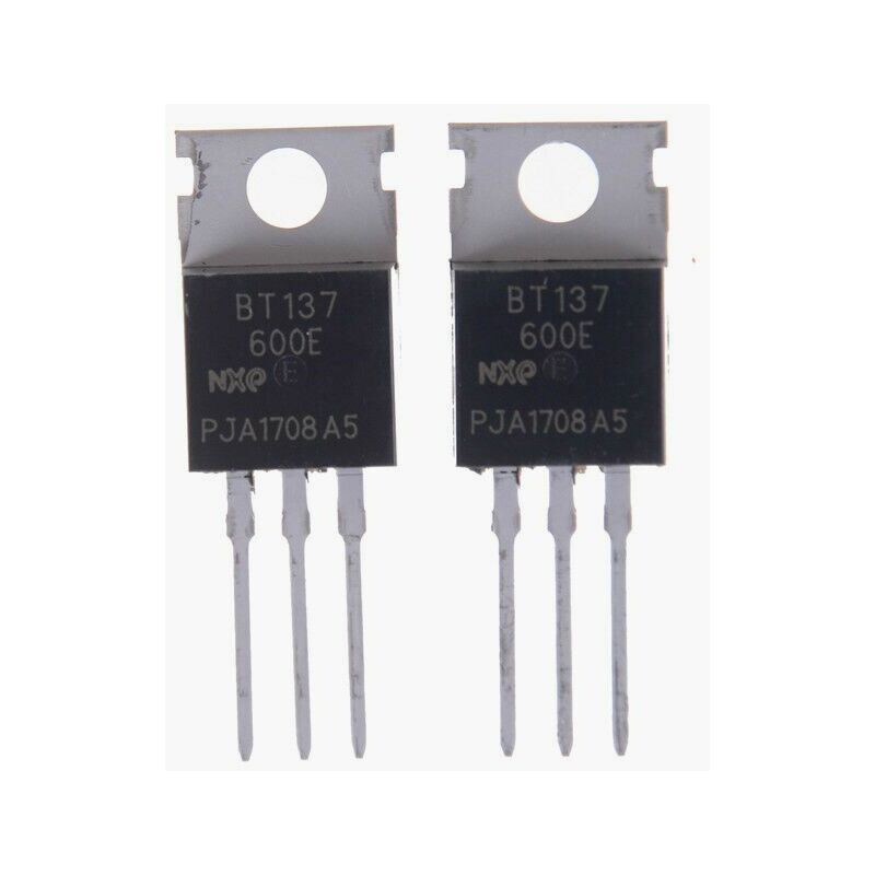 

5pcs BT137-600E Triacs 8A 600V