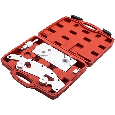 5pcs Camshaft Double Engine Timing Locking Tool Kit Set for BMW M52TU M54 M56 M54B25 M54B30 Kit de herramientas de bloqueo de sincronización