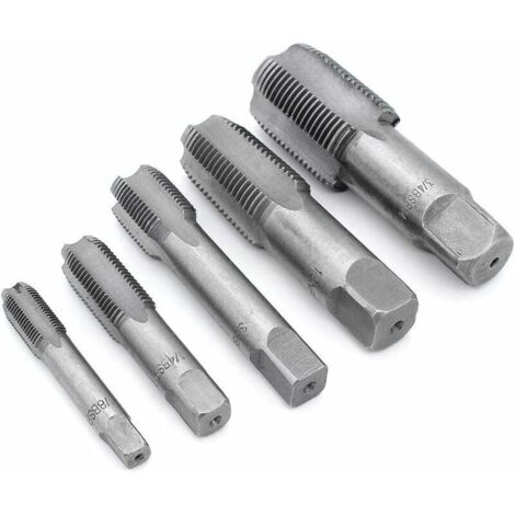 5Pcs Filetage de Tuyau BSP 55 Degrés Plug Tap G1/8 G1/4 G3/8 G1/2 G3/4