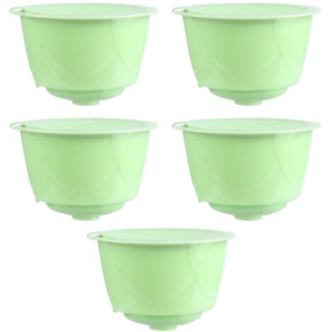 5Pcs Food Grade Reusable Coffee Capsule Filter Coffee Machine Accessories Fit for Dolce Gusto
