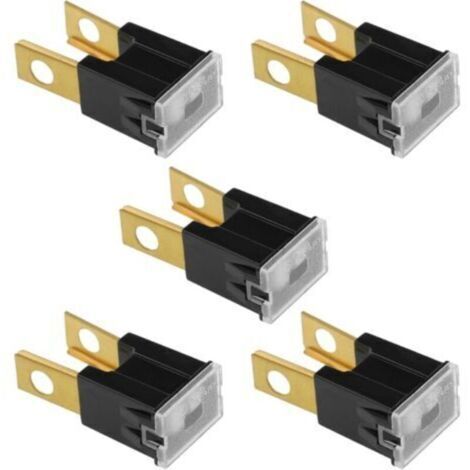 5pcs Fusible Automobile Monté sur Palettes 32V 80A Terminal Mâle Fusionnée Bloc J de la Lame pour Véhicules Automobiles Camions Matériel Électrique Marin