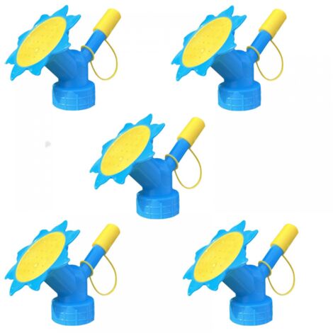 5Pcs Garden Arrosage Buse existent 2 en 1 pour Sun Flowers, Arrosoir, Succulent Irrigation Tools-bleu