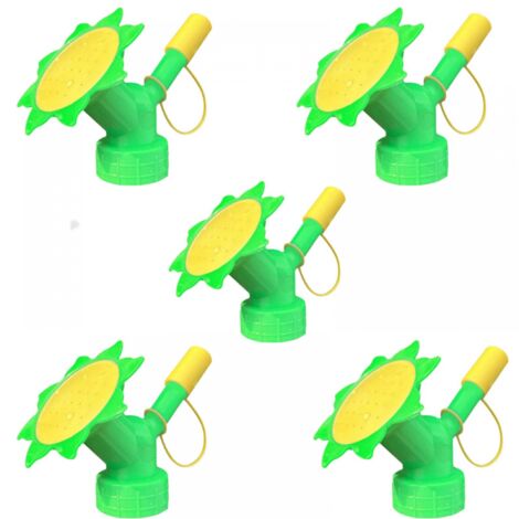5Pcs Garden Arrosage Buse existent 2 en 1 pour Sun Flowers, Arrosoir, Succulent Irrigation Tools-vert