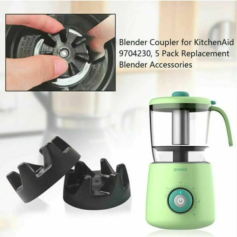 Alovez - 5Pcs Mélangeur En Caoutchouc Coupleur Engrenage Embrayage Avec Outil De Suppression Pour Kitchenaid 9704230