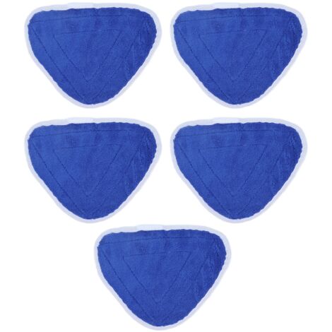 5PCS Microfiber Mopping Pad Replacement Steam Mop Cleaning Cloth Fit for Vileda Series