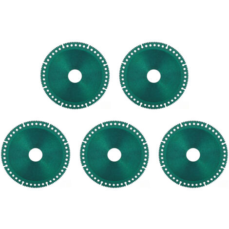 5PCS multifunctional cutting saw blades OD100mm ID20mm green angle grinding disc for glass