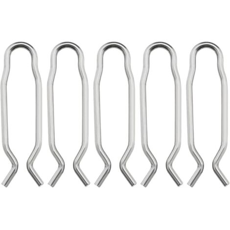 5pcs Pince à Ressort pour Nettoyeur Haute Pression 50372210 Compatible avec Karcher K3 K4 K5 K6 K7 Tuyau de Nettoyeur Haute Pression 304 Pince à Ressort en Acier Inoxydable
