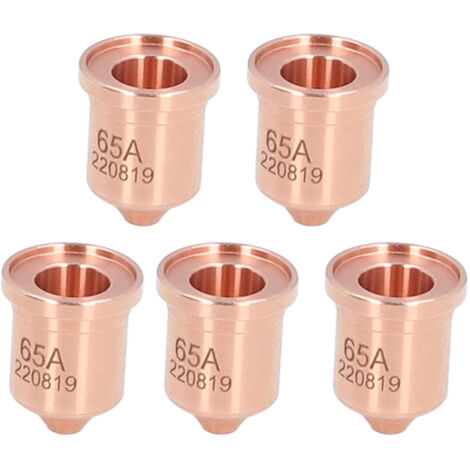 5pcs Plasma Electrode Tip laiton 220819 Ensemble pour PMX 65 85 105 65A