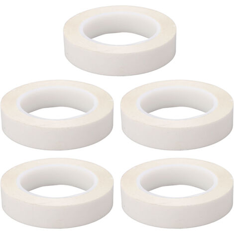 5PCS Ruban Adhésif Isolant PET 0.05mm Blanc Résistant à la Chaleur pour Applications Électriques