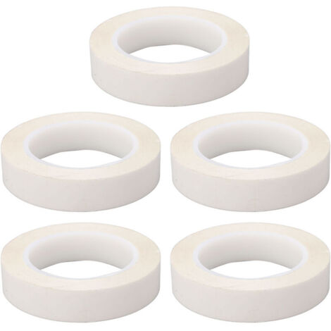 5PCS Ruban Adhésif Isolant PET 0.05mm Blanc Résistant à la Chaleur pour Applications Électriques