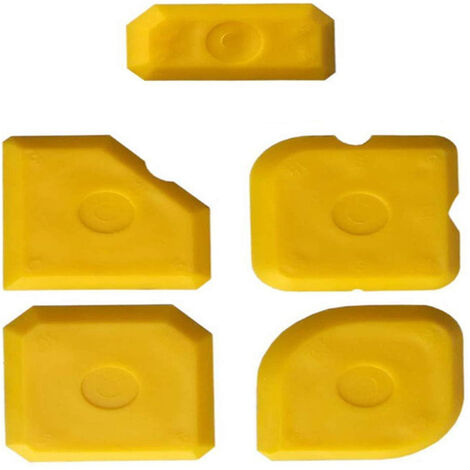 5Pcs Schaber Tool Kit Verfugen Set Glättung Kelle Mörtel Entferner Silikon Joint Füllstoff Glättung Spachtel für dichtungsmittel Reinigung,Australien,5Pcs