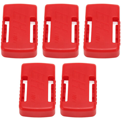 5PCS Support de Batterie 18V Installation Facile Portable Durable Sécurisé pour Pile Lithium 18V EINHELL HANSCH
