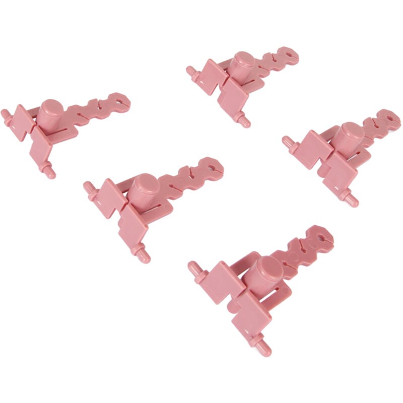 5Pcs Tendeurs pour machine à tricoter Plastique solide Utilisation facile Adaptateur de tension stable pour réparation de remplacement