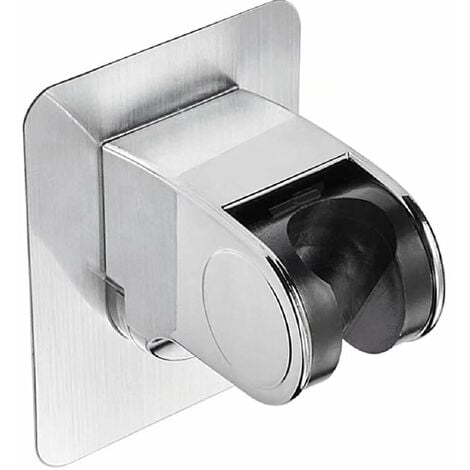 Shower Head Holder, Cozyswan Angle Adjustable Vacuum Suction Cup Handheld Shower  Bracket Bathroom Wall Head Holder Mount with Towel Hook 