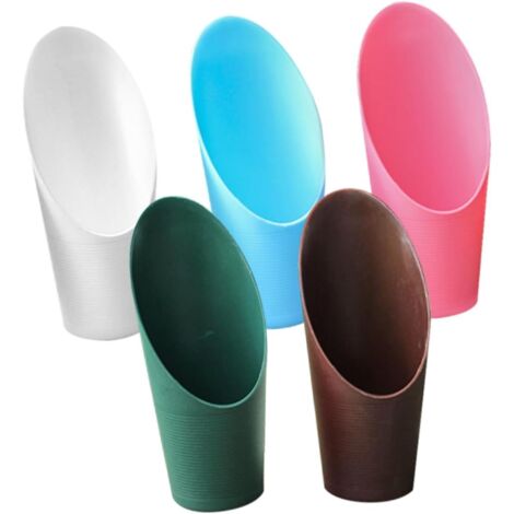 5pièces Pelle à Terreau De Jardin Outil De Plantation pour Fleurs Et Légumes Seau De Jardin pour Repiquage Et Ameublissement du Sol