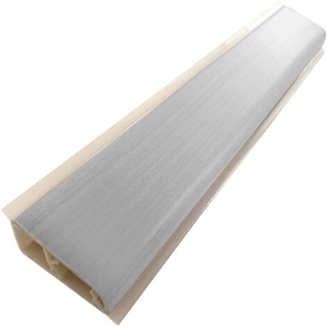 5PZ ALZATINA BOMBATA PER CUCINA COLORE BIANCO MT 3