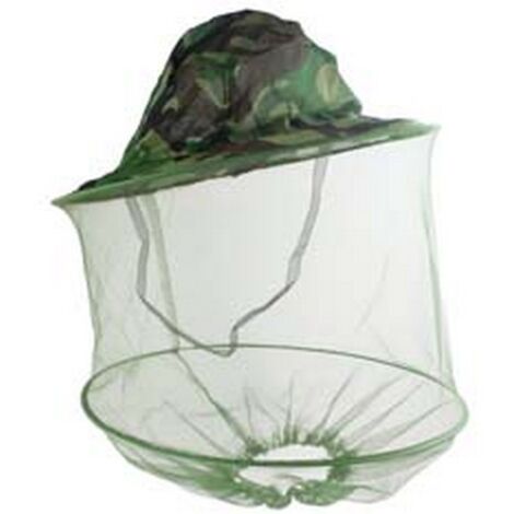 5PZ CAPPELLO CON RETINA PER PROTEZIONE DA INSETTI, ZANZARE, API