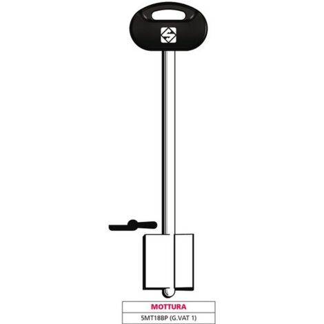 5PZ CHIAVE A DOPPIA MAPPA 5MT18BP (G. VAT 1) MOTTURA
