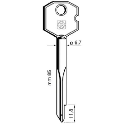 5PZ CHIAVI A CROCE XBW1P