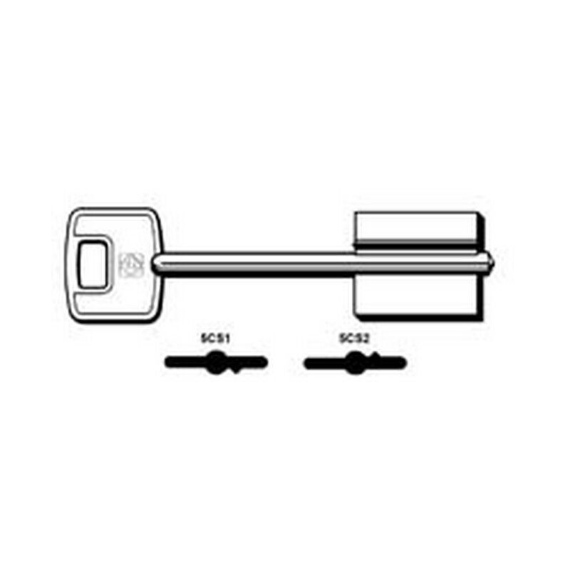 Image of Silca - 5PZ chiavi doppia mappa - 5CS2P