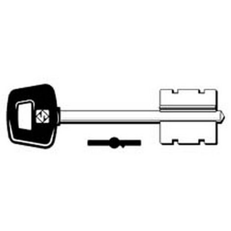 5PZ CHIAVI  DOPPIA MAPPA CISA 5CS10P - 5CS10P