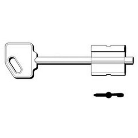 5PZ CHIAVI DOPPIA MAPPA CR 14 - mm.92