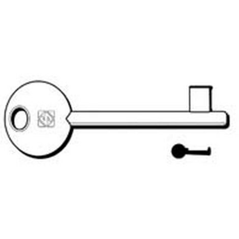 5PZ CHIAVI PATENT PASSEPARTOUT BONAITI 6P2D - 6P2D