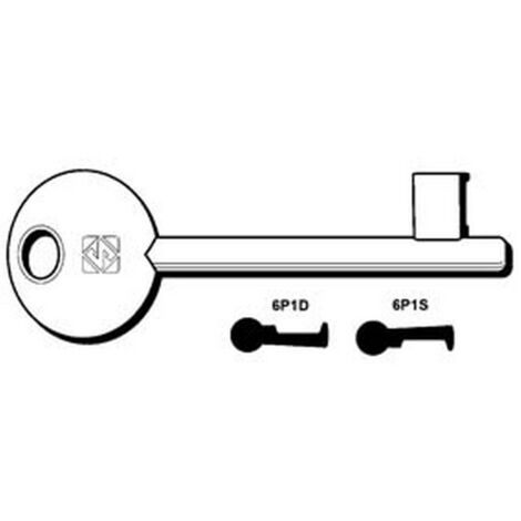 5PZ CHIAVI PATENT PASSEPARTOUT BONAITI, ETNA, MAVE, MP, OASA, PERINO 6P1S sx