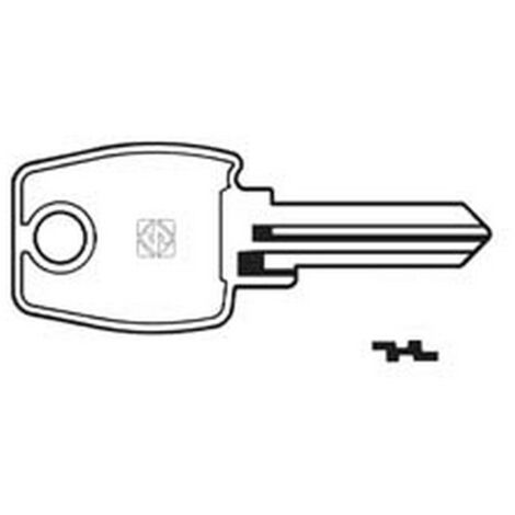 5PZ CHIAVI PER CILINDRI L&F 5 SPINE PICCOLE LF16 - LF16 DX