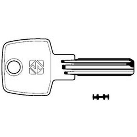 5PZ CHIAVI PUNZONATE PER CILINDRI CISA 4+6 SPINE CS48 - CS48