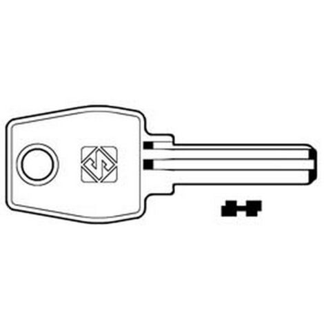 5PZ CHIAVI PUNZONATE PER CILINDRI EURO LOCKS 5+5 SPINE EU17 - EU17