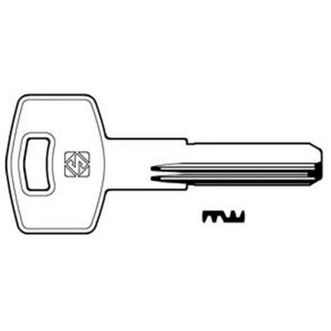 5PZ CHIAVI PUNZONATE PER CILINDRI FIAM 6 SPINE FI4R - FI4R