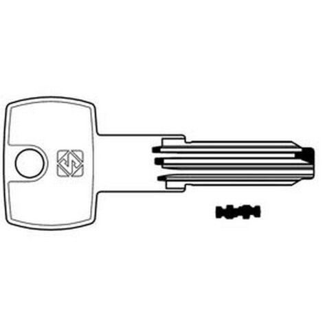 5PZ CHIAVI PUNZONATE PER CILINDRI IBFM 6 SPINE IBF4 - IBF4
