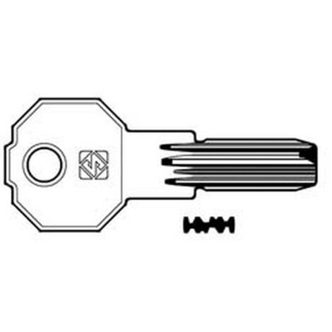 5PZ CHIAVI PUNZONATE PER CILINDRI PREFER 4+4 SPINE PF22 - PF22