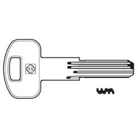 5PZ CHIAVI PUNZONATE PER CILINDRI SECUREMME 10 SPINE SCM2 - SCM2