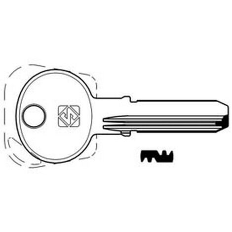 5PZ CHIAVI PUNZONATE PER CILINDRI STANDERS - LEROY MERLIN 6 SPINE STD1R - STD1R