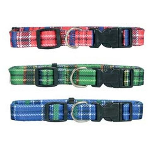 5PZ COLLARE PER CANI IN NYLON - cm.33/40x1,5