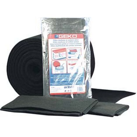 5PZ FILTRO PER CAPPE AI CARBONI ATTIVI - cm.50x100