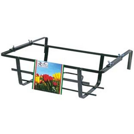5PZ FIORIERA DA BALCONE REGOLABILE - cm.40x25x18h