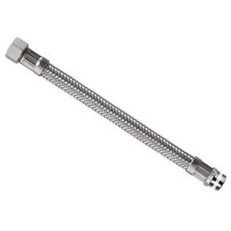 5PZ FLESSIBILE INOX PARIGI M3/8 - F3/8 "FLEXCORE" - M 3/8" F 3/8" cm.50