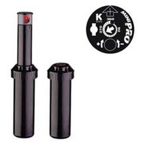 5PZ IRRIGATORE POP UP K RAIN MINI PRO DINAMICO 1/2" UGELLO 1,5 attacco 1/2"