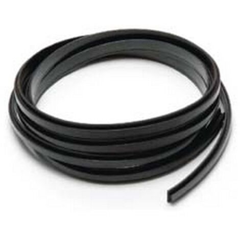 5PZ MAGNETE PROFILO PER ZANZARIERA LINEA B - MT.2, NERO