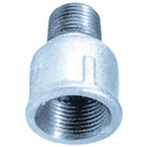 5PZ MANICOTTO MASCHIO FEMMINA IN GHISA ZINCATA - MF 1"