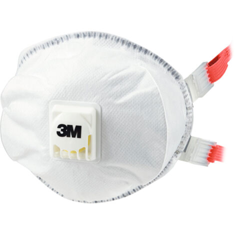 5PZ MASCHERA RESPIRATORIA SERIE 8000 PREMIUM CON VALVO 8835+ FF P3