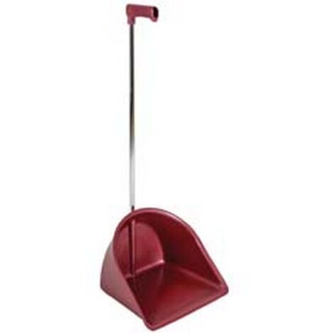 5PZ PALETTA RACCOGLI IMMONDIZIA BEVERLY PP MANICO METALLO CROMATO cm35x90h