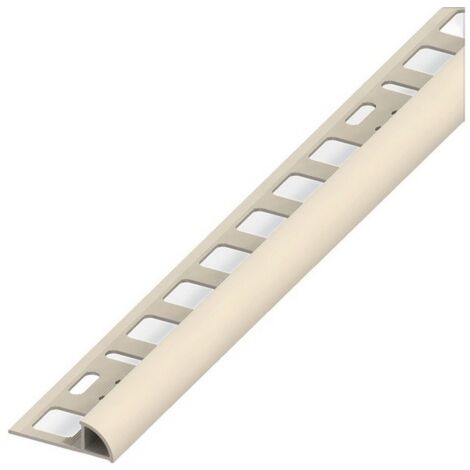 5PZ PROFILO AD ANGOLO JOLLY PVC Beige  mm. 8x2,5 mt.