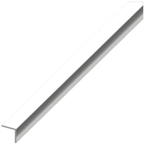 5PZ PROFILO ANGOLARE ALLUMINIO ARGENTO CROMATO MM. 15X15X1 MT. 2