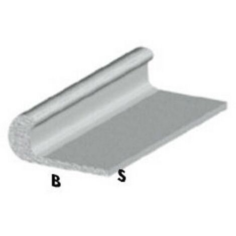 5PZ PROFILO CROMO H.200 cm UNGHIETTA 18X1 mm