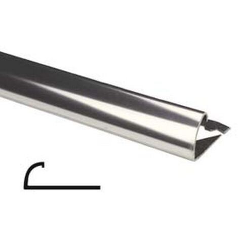 5PZ PROFILO RONDINOX MT.2,5 ACCIAIO INOX LUCIDO - MM.8
